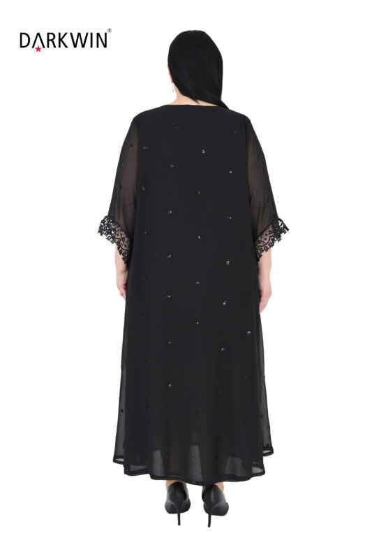 B4039 DARKWIN ELBİSE SIYAH - 3