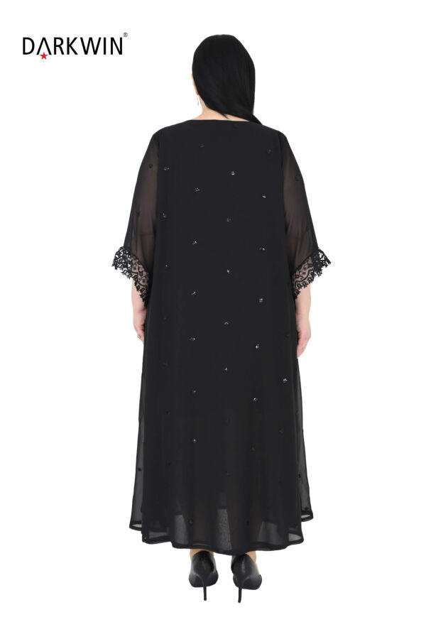 B4039 DARKWIN ELBİSE SIYAH - 3