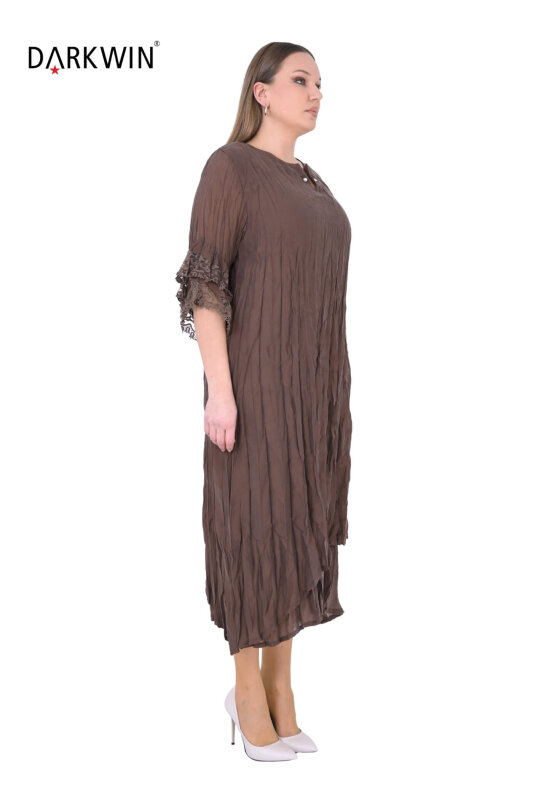 B4040 DARKWIN ELBİSE K.KAHVE - DARKWIN (1)