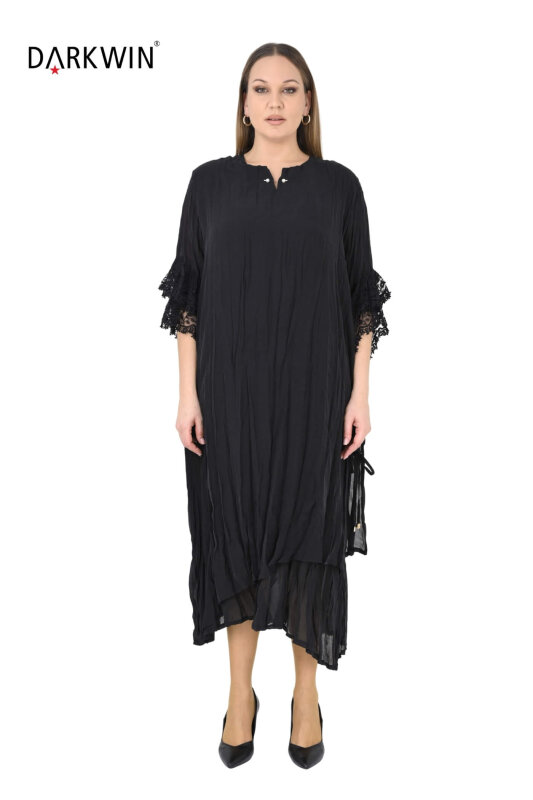 B4040 DARKWIN ELBİSE SIYAH - DARKWIN