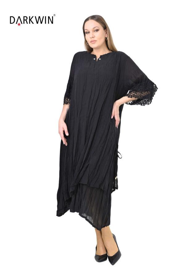 B4040 DARKWIN ELBİSE SIYAH - 5