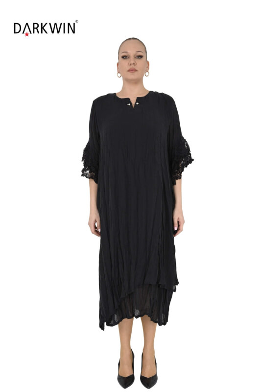 B4040 DARKWIN ELBİSE SIYAH - DARKWIN (1)