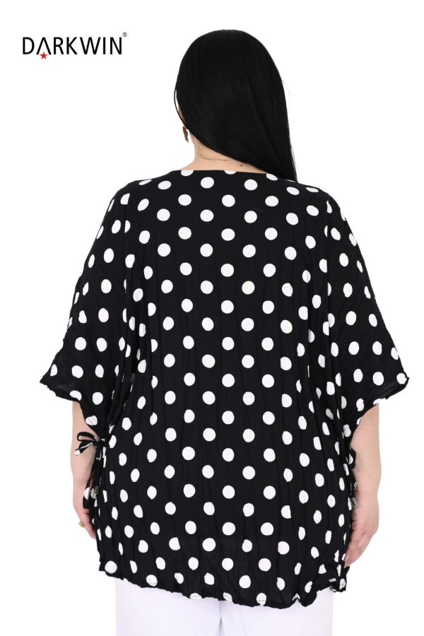 B4043 DARKWIN BLUZ SIYAH-BEYAZ - 3
