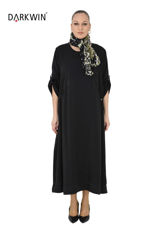 B4047 DARKWIN ELBİSE SIYAH - 1