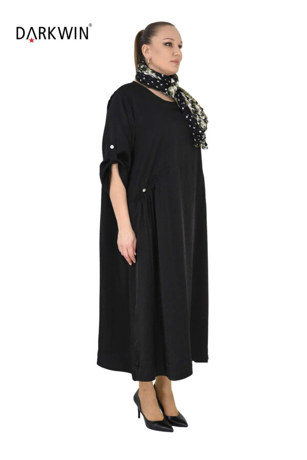 B4047 DARKWIN ELBİSE SIYAH - 2