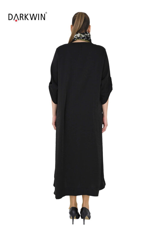 B4047 DARKWIN ELBİSE SIYAH - 3
