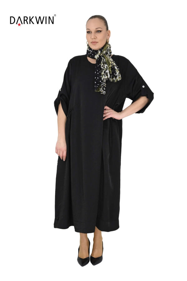 B4047 DARKWIN ELBİSE SIYAH - 4