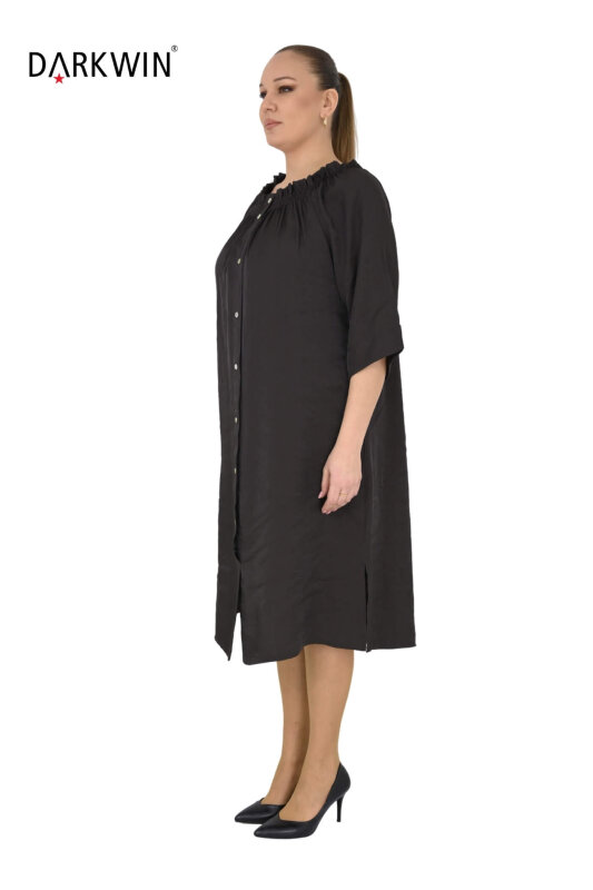 B4048 DARKWIN ELBİSE KAHVE - DARKWIN (1)