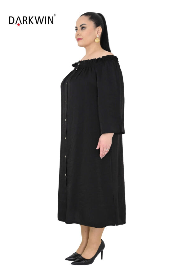 B4048 DARKWIN ELBİSE SIYAH - 2