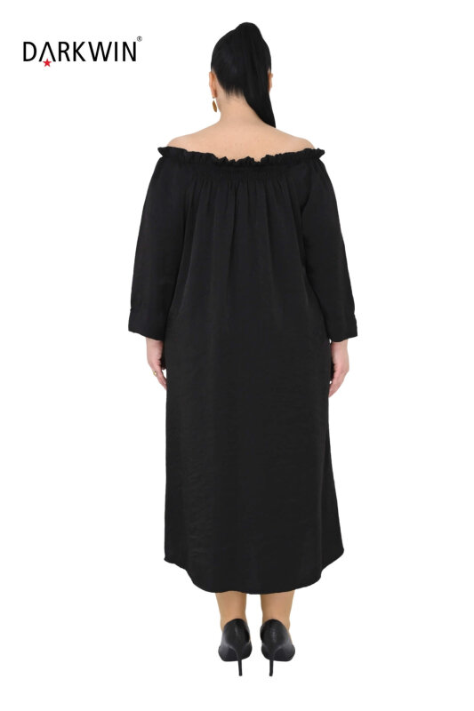 B4048 DARKWIN ELBİSE SIYAH - 3