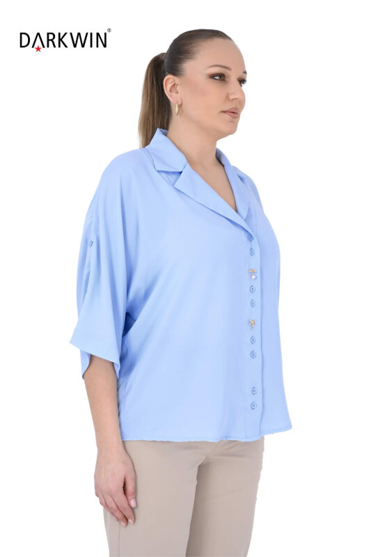 B4049 DARKWIN GÖMLEK MAVI - DARKWIN (1)