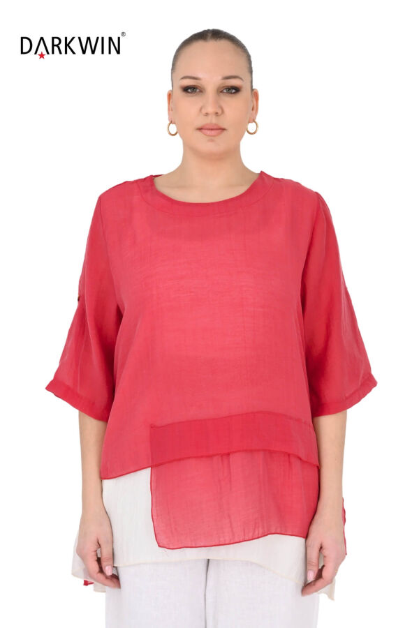 B4052 DARKWIN TUNİK KIRMIZI - 1