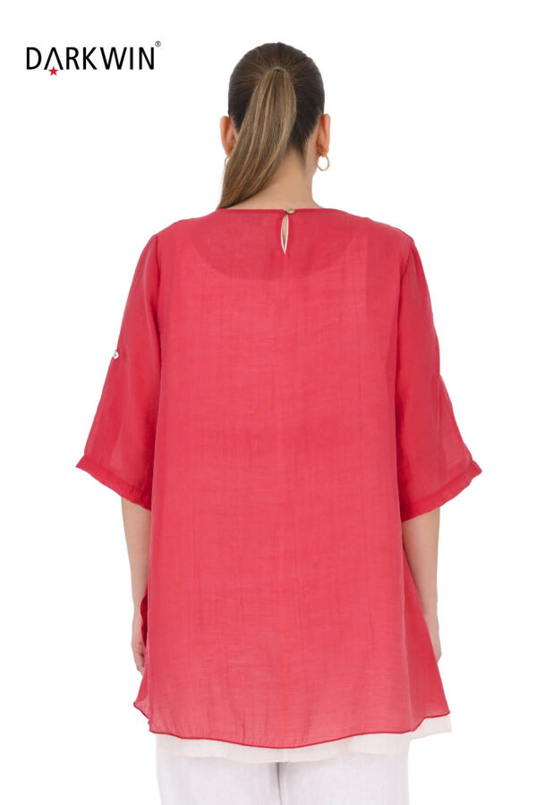 B4052 DARKWIN TUNİK KIRMIZI - 3
