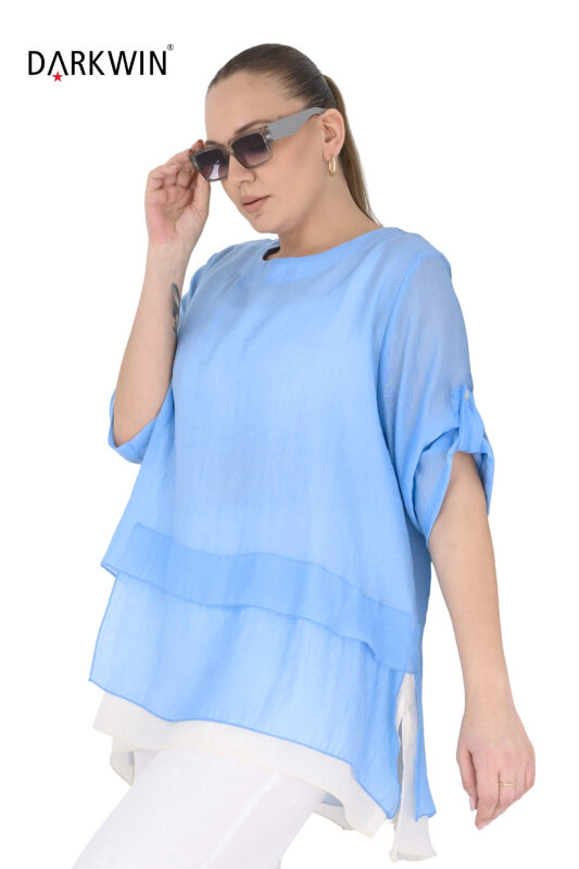 B4052 DARKWIN TUNİK MAVI - 4