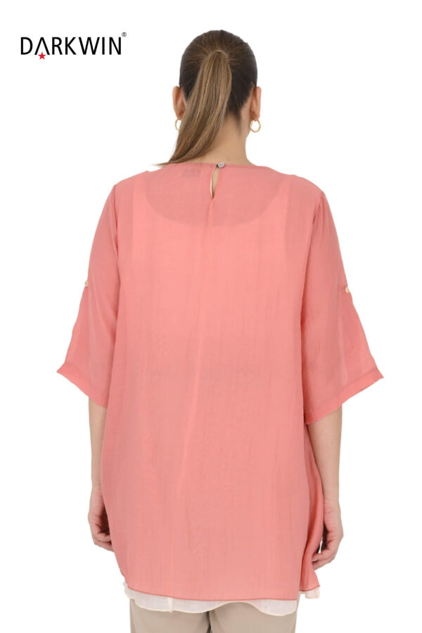 B4052 DARKWIN TUNİK MERCAN - 3