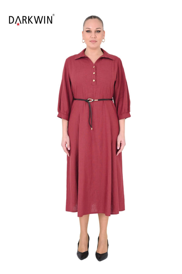 B4054 DARKWIN ELBİSE KIREMIT - 1