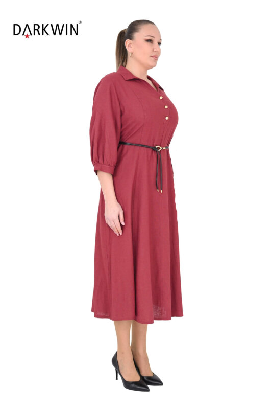 B4054 DARKWIN ELBİSE KIREMIT - DARKWIN (1)