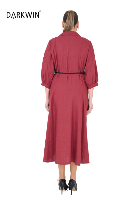 B4054 DARKWIN ELBİSE KIREMIT - 3