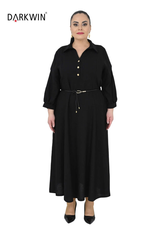 B4054 DARKWIN ELBİSE SIYAH - 1