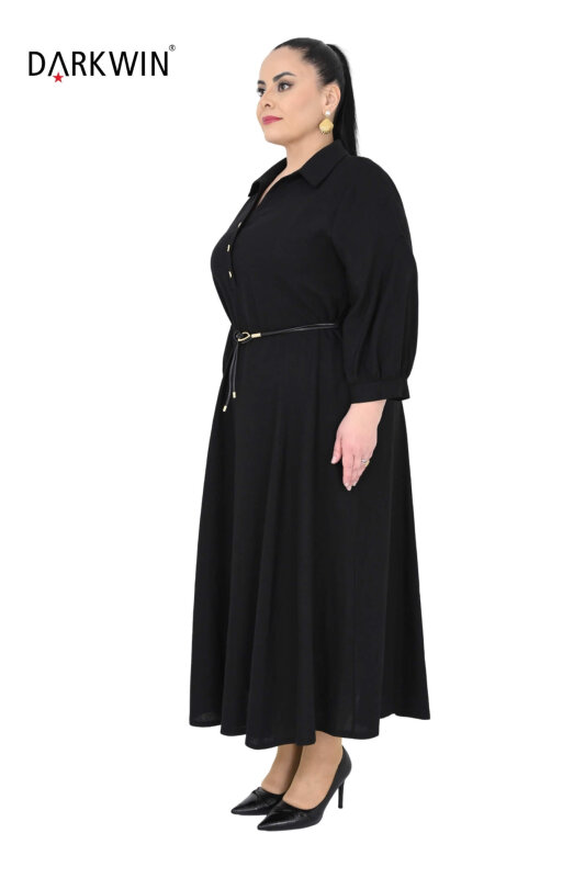 B4054 DARKWIN ELBİSE SIYAH - DARKWIN (1)