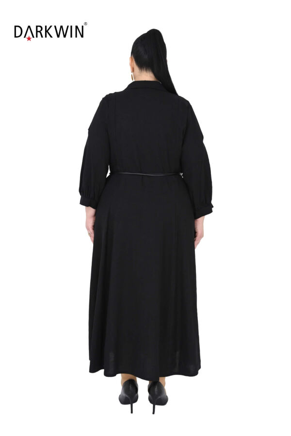 B4054 DARKWIN ELBİSE SIYAH - 3
