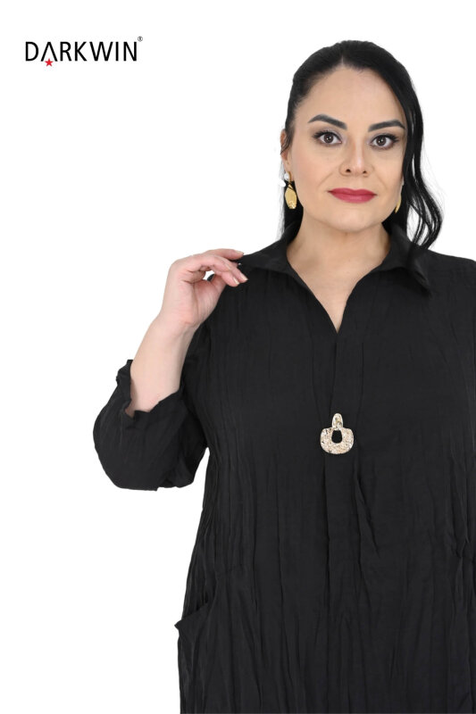 B4056 DARKWIN ELBİSE SIYAH - 4