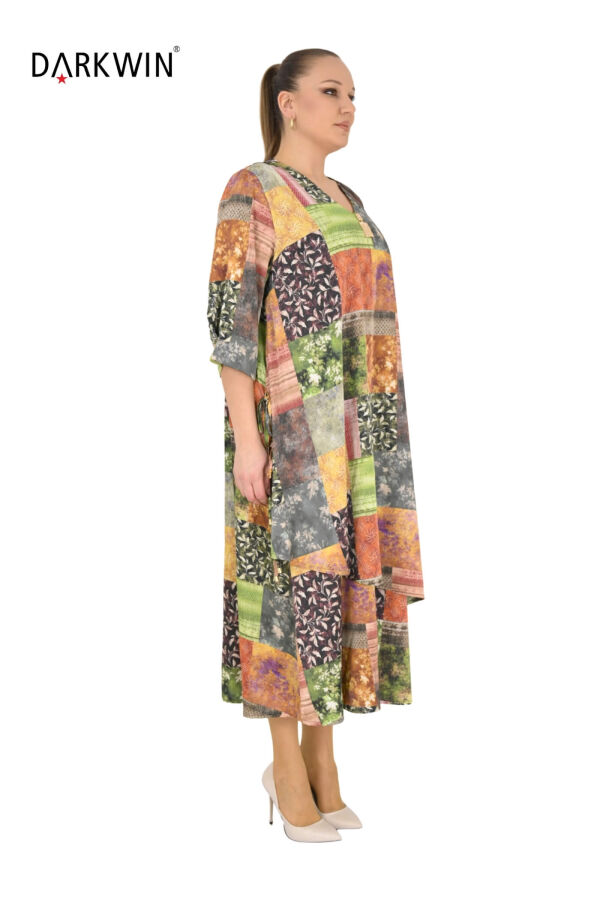 B4058 DARKWIN ELBİSE DESENLI - 2