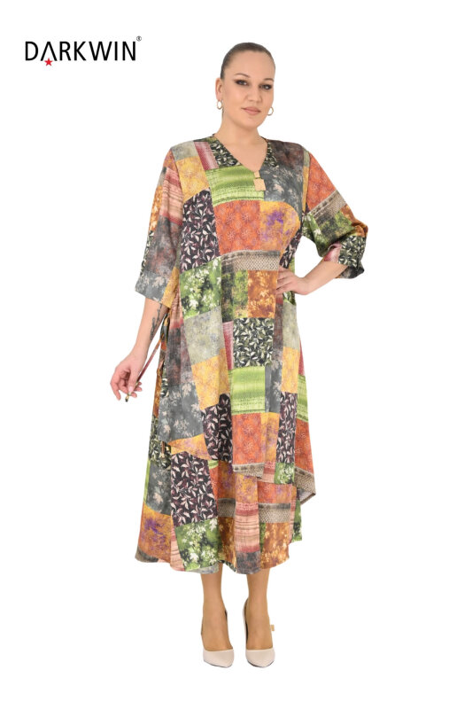 B4058 DARKWIN ELBİSE DESENLI - 4