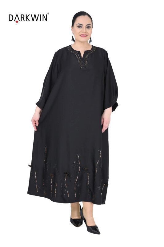 B4059 DARKWIN ELBİSE SIYAH - 4