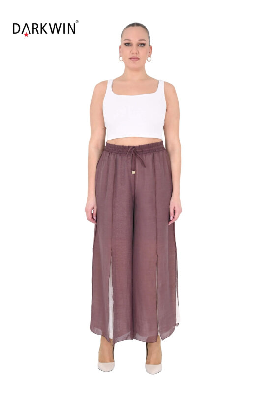 B4060 DARKWIN BLUZ-PANTOLON KAHVE - 5