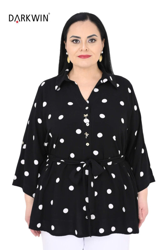 B4063 DARKWIN GÖMLEK SIYAH - DARKWIN