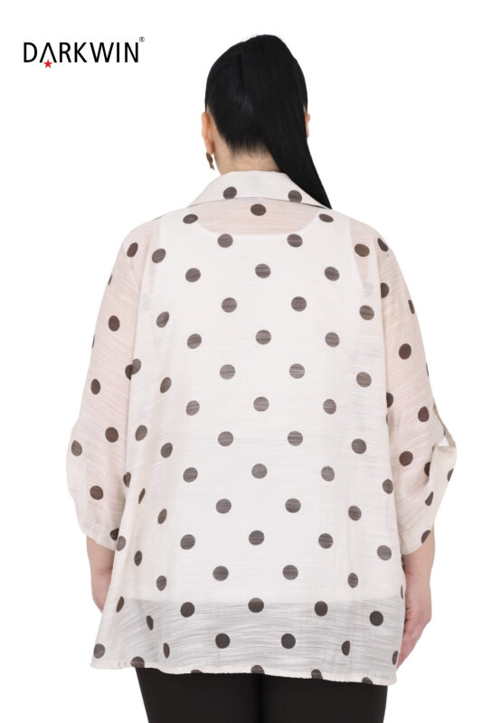 B4064 DARKWIN GÖMLEK BEJ-KAHVE - 3