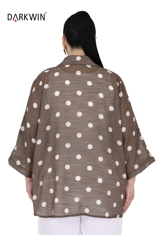 B4064 DARKWIN GÖMLEK KAHVE-BEJ - 3