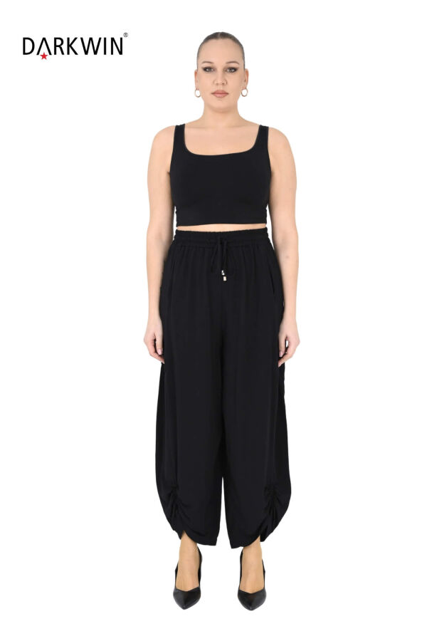 B4067 DARKWIN BLUZ-PANTOLON SIYAH - 6