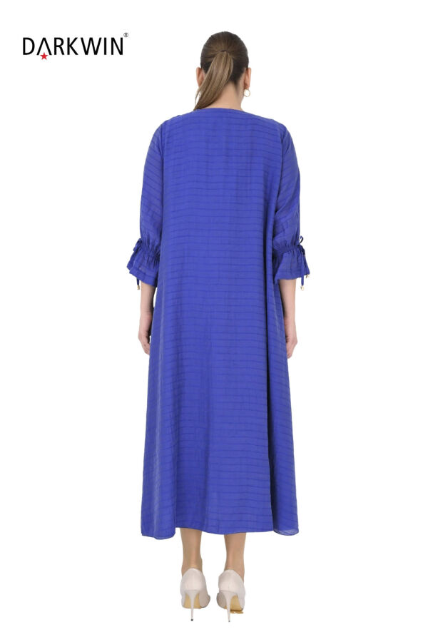 B4068 DARKWIN ELBİSE LACIVERT - 3