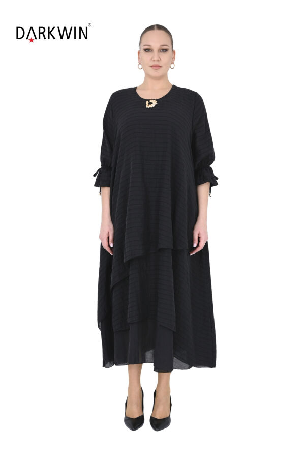 B4068 DARKWIN ELBİSE SIYAH - 1