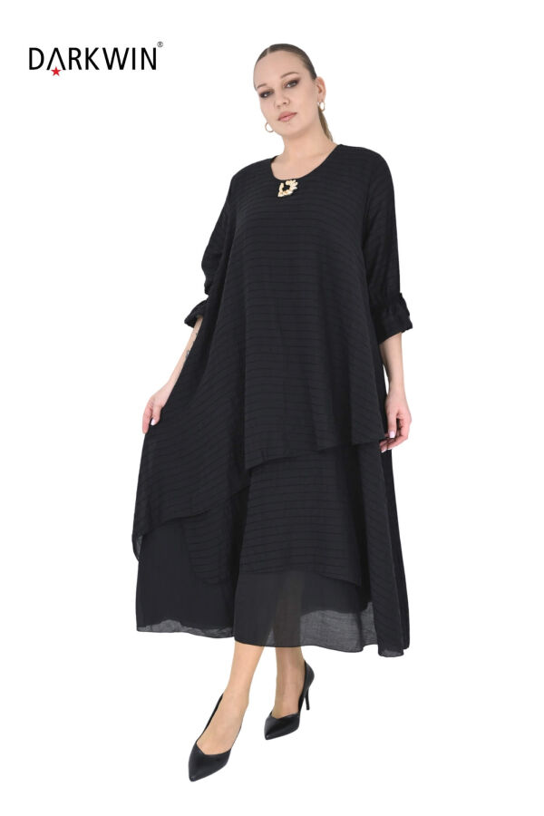 B4068 DARKWIN ELBİSE SIYAH - 4