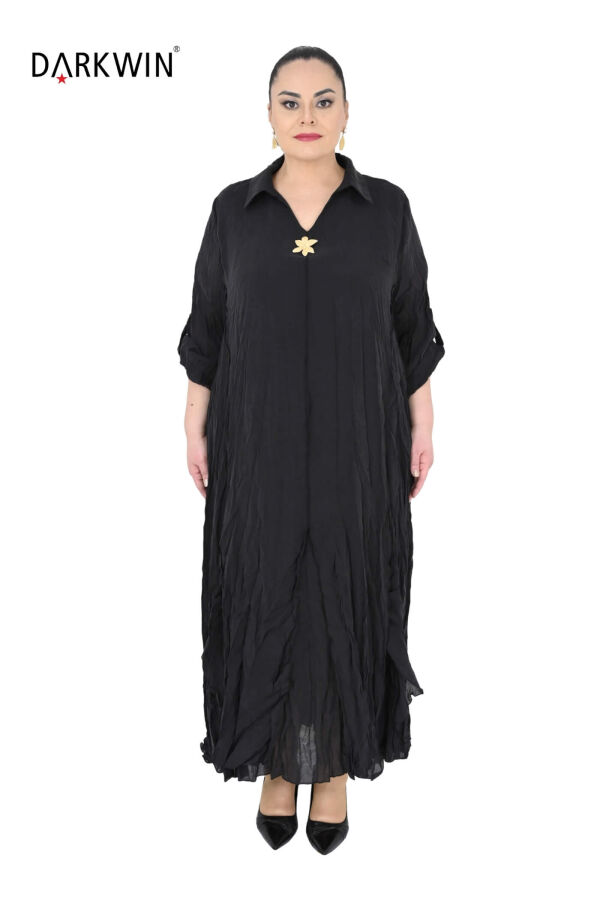 B4069 DARKWIN ELBİSE SIYAH - 1