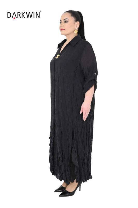 B4069 DARKWIN ELBİSE SIYAH - DARKWIN (1)