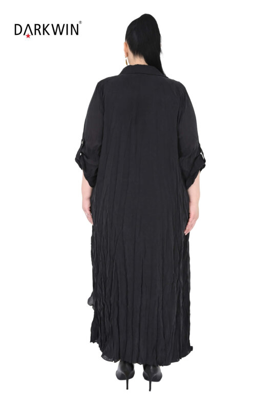 B4069 DARKWIN ELBİSE SIYAH - 3