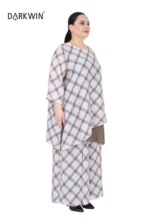 B4071 DARKWIN BLUZ-PANTOLON BEJ - 2