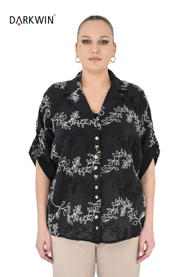 B4072 DARKWIN GÖMLEK SIYAH - 1