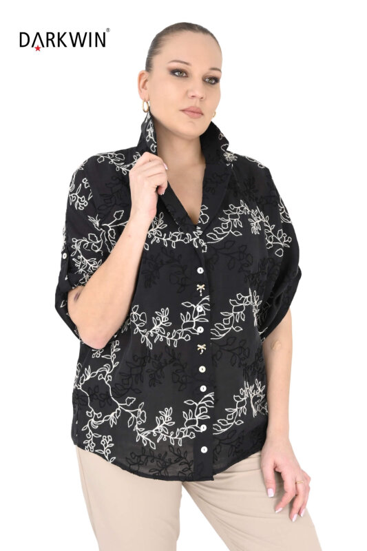 B4072 DARKWIN GÖMLEK SIYAH - 5