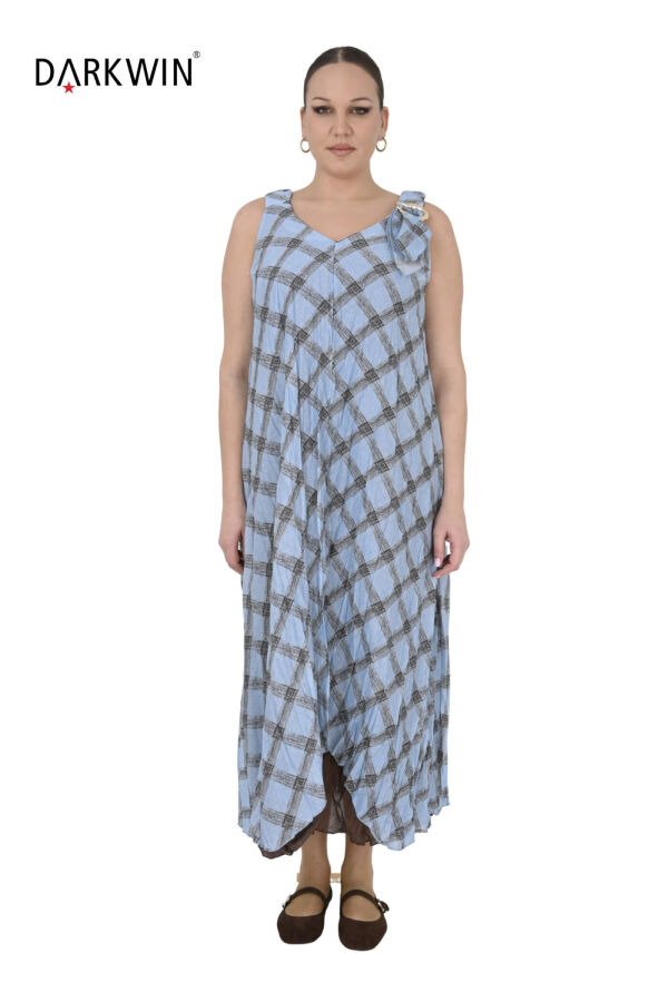 B4074 DARKWIN ELBİSE 2 Lİ MAVI - 5