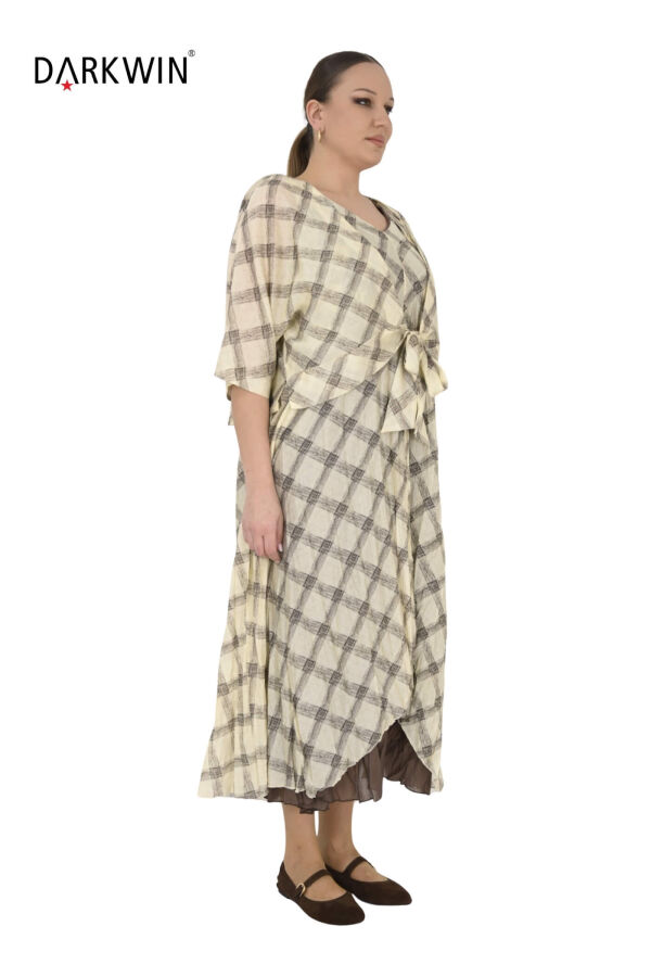 B4074 DARKWIN ELBİSE 2 Lİ SARI - 2