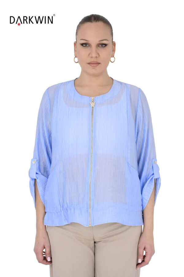 B4076 DARKWIN CEKET MAVI - 1