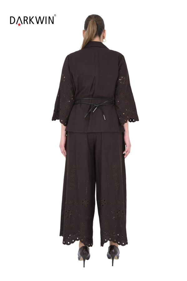 B4077 DARKWIN GÖMLEK-PANTOLON KAHVE - 3