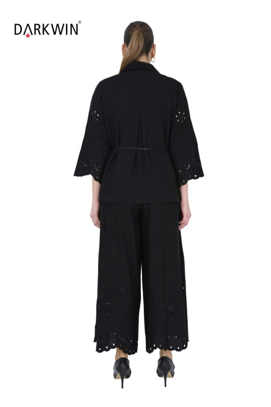 B4077 DARKWIN GÖMLEK-PANTOLON SIYAH - 3