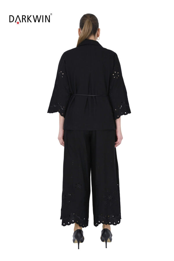 B4077 DARKWIN GÖMLEK-PANTOLON SIYAH - 3