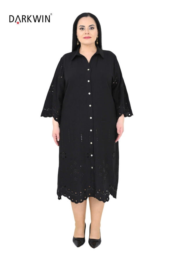 B4078 DARKWIN ELBİSE SIYAH - 1